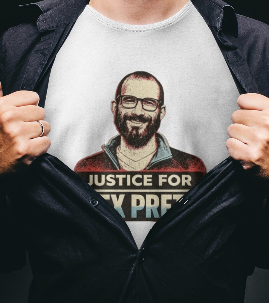 Justice For Alex Pretti Abolish ICE T-Shirt