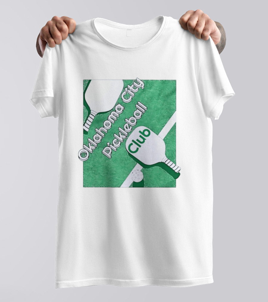 Oklahoma City Pickleball Club Paddle Court 2026 T-Shirt