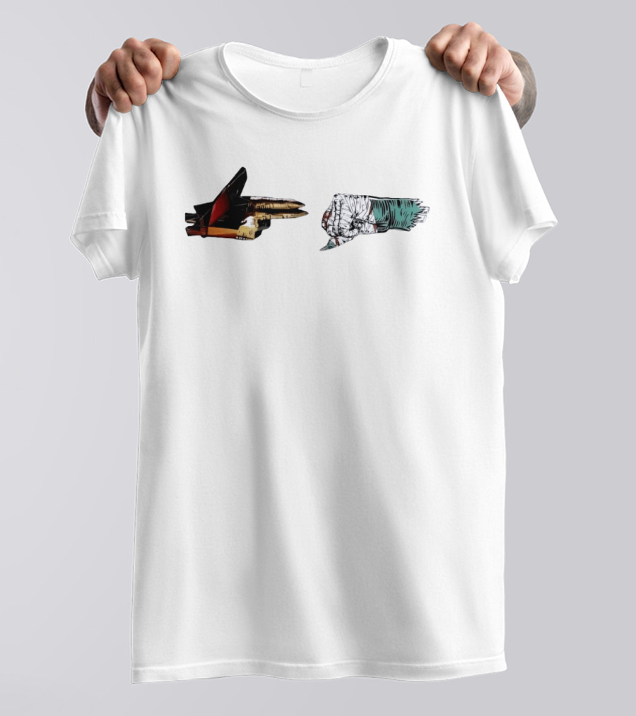Run The Jewels RTJX Fist And Gun T-Shirt