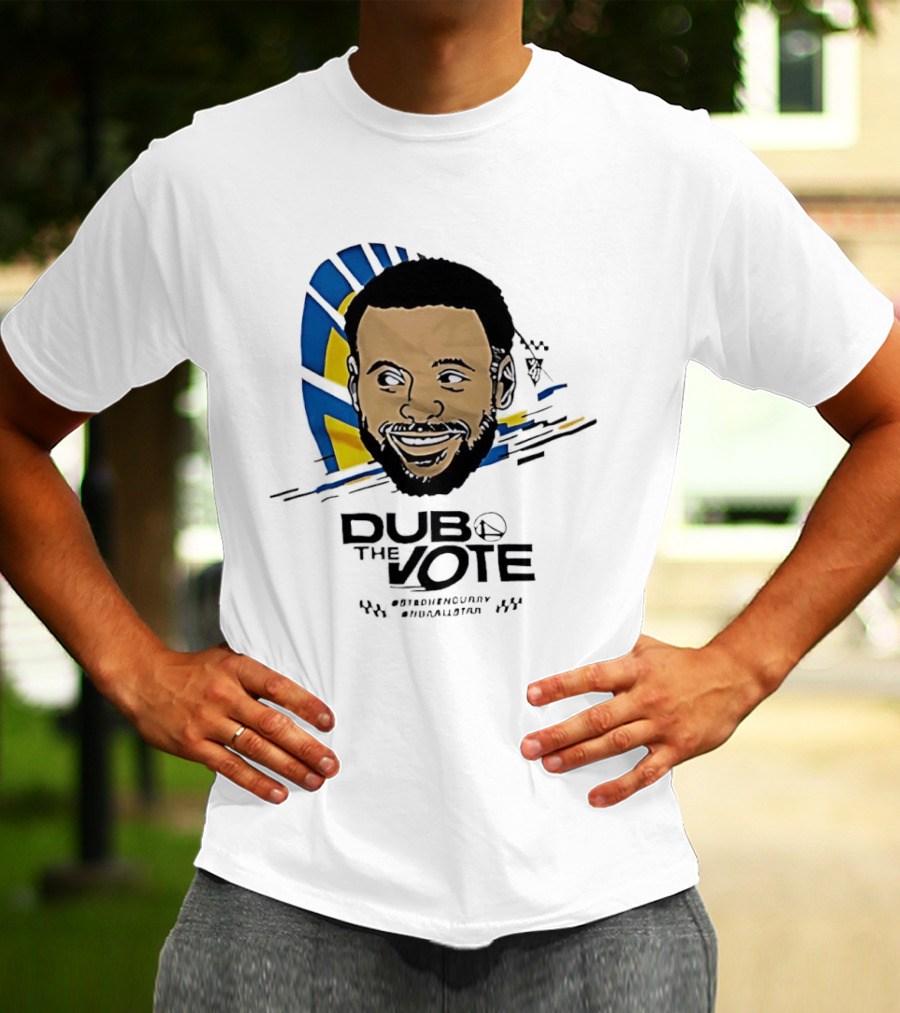 Stephen Curry Golden State Warriors Dub The Vote NBA Basketball Fan T-Shirt