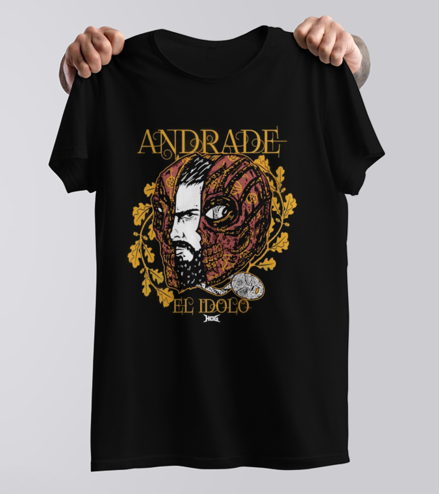 Andrade El Idolo WWE Mask T-Shirt
