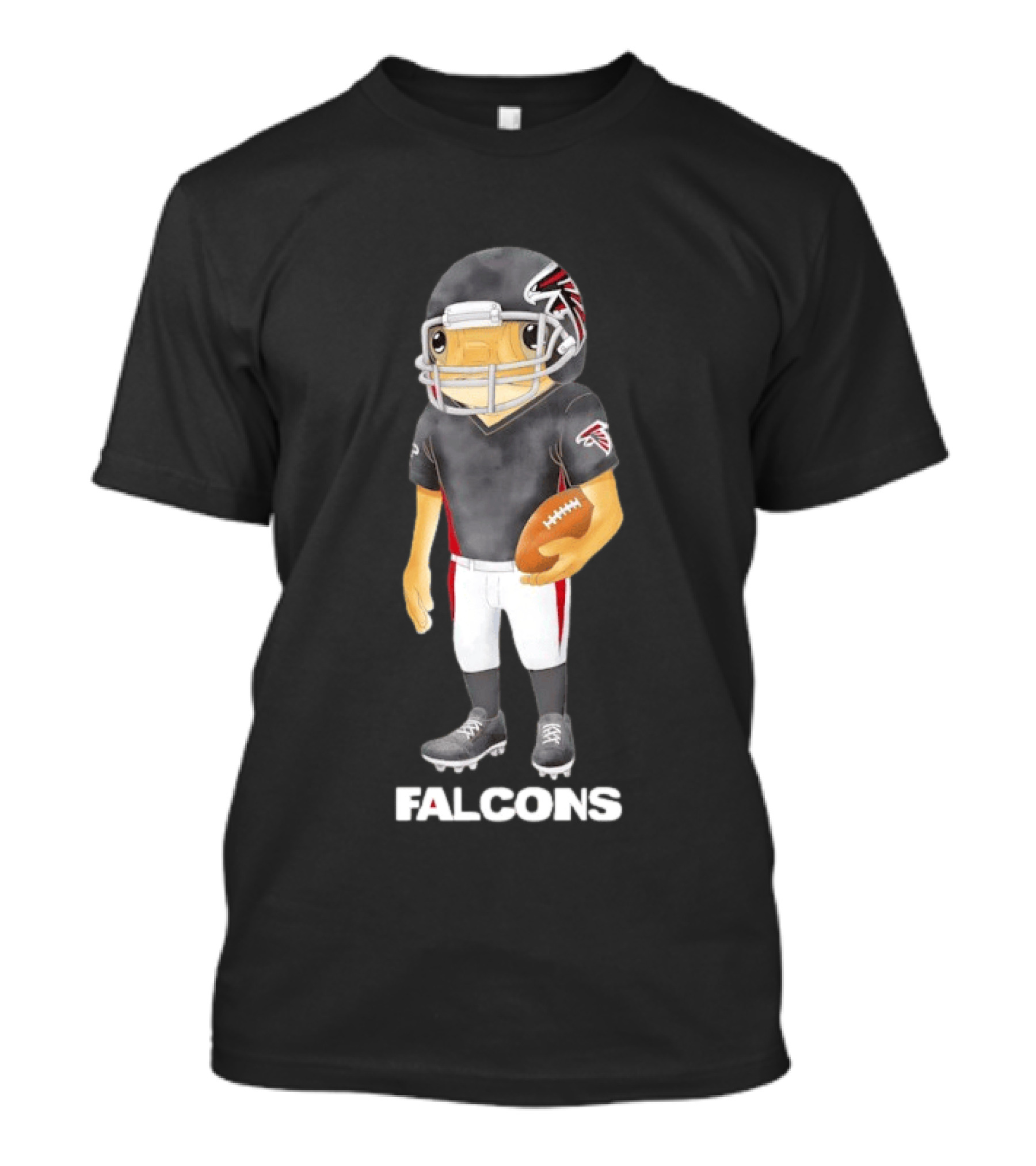 Bad Bunny Collaboration Atlanta Falcons NFL Team T-Shirt