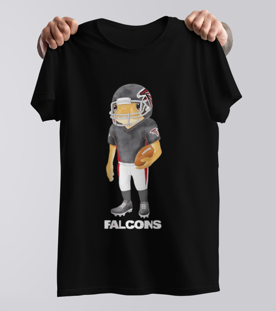 Bad Bunny Collaboration Atlanta Falcons NFL Team T-Shirt