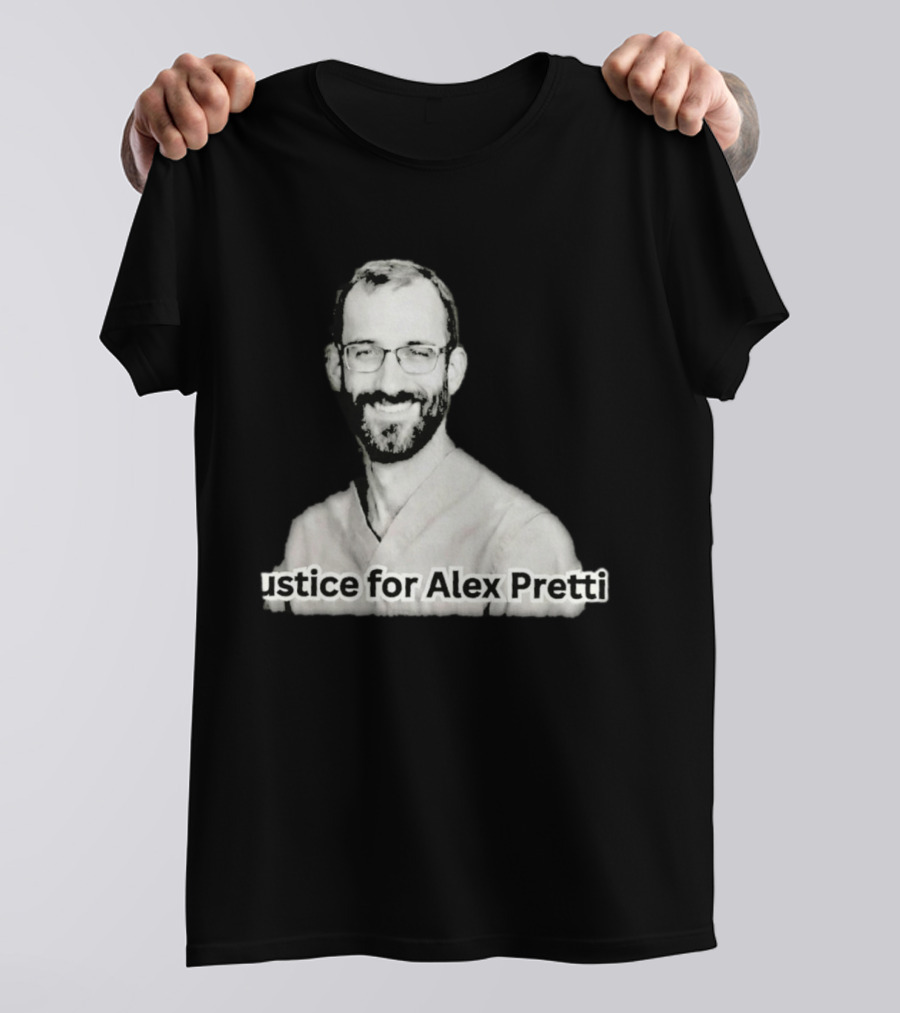 Justice For Alex Pretti Memorial T-Shirt