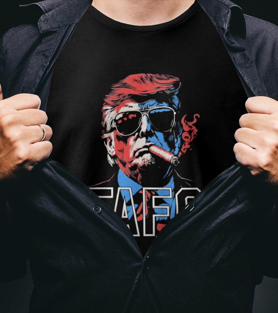 Trump Cigar FAFO Bold Patriotic T-Shirt