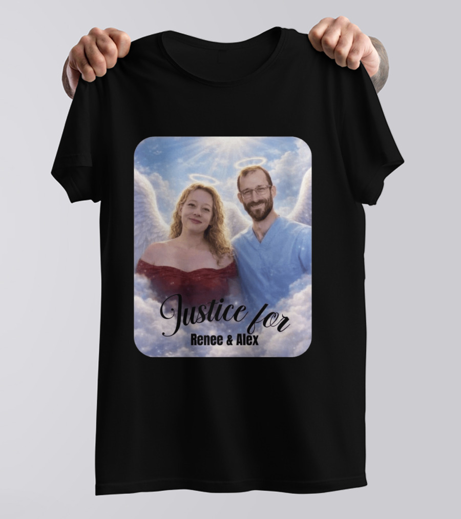 Justice For Renee And Alex Angel Wings Memorial T-Shirt