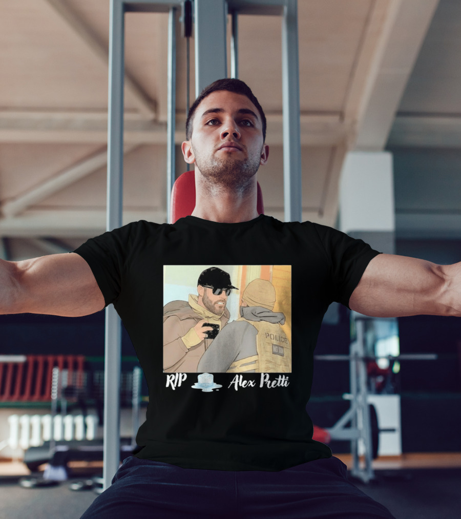 RIP Alex Pretti Melting Ice Justice For Alex Pretti Abolish ICE T-Shirt