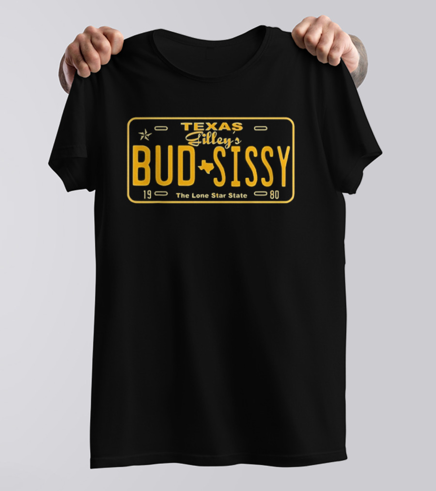 Texas Gilley's Bud Sissy The Lone Star State 1980 T-Shirt