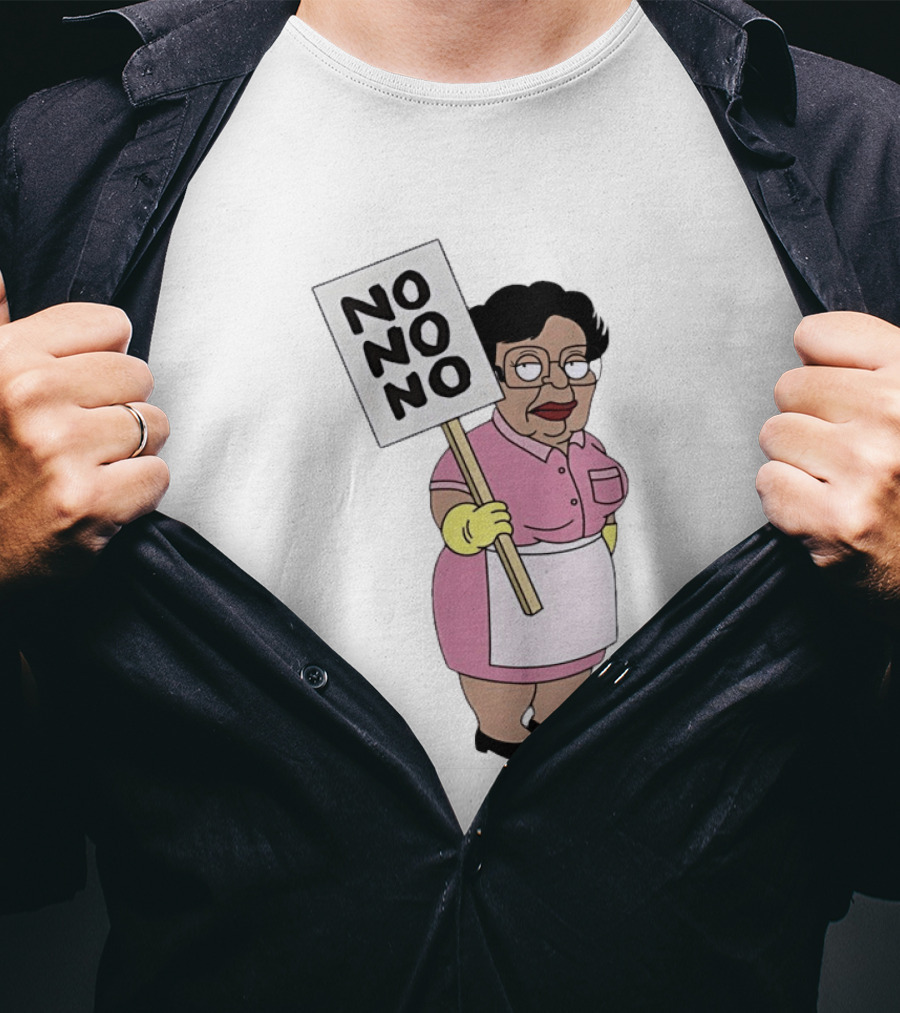 Consuela No No No Family Guy Character Sign T-Shirt