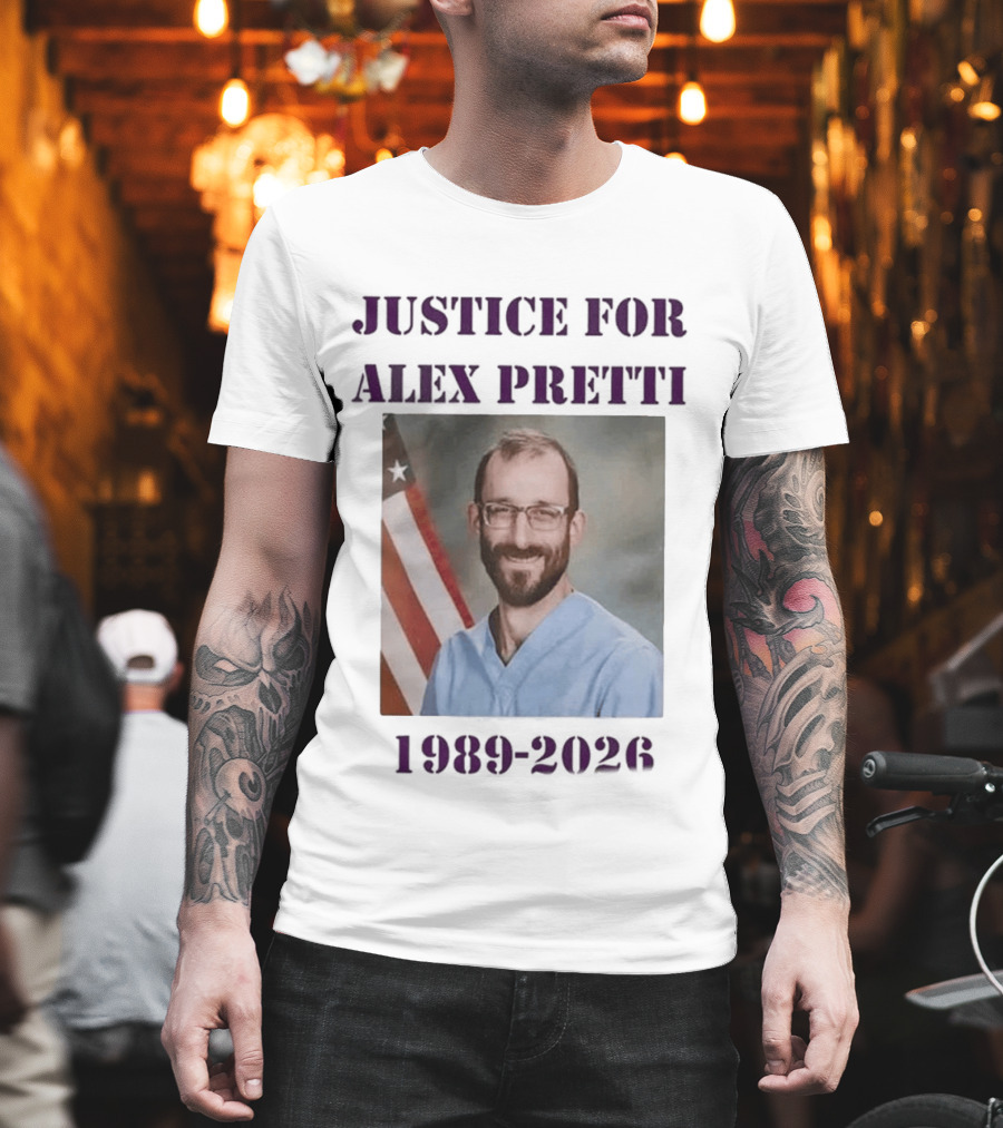 Justice For Alex Pretti 1986 2023 T-Shirt
