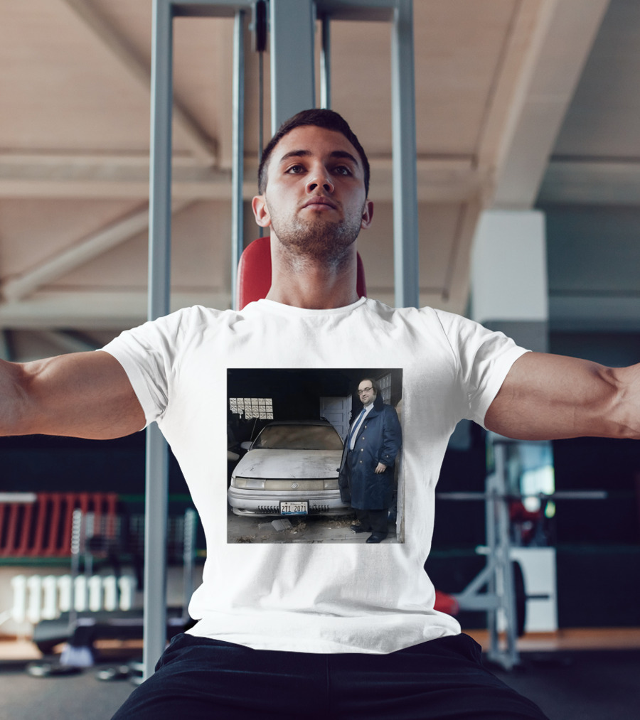 Mercury Sable Wagon 271 2071 Illinois License Plate Classic Scene T-Shirt