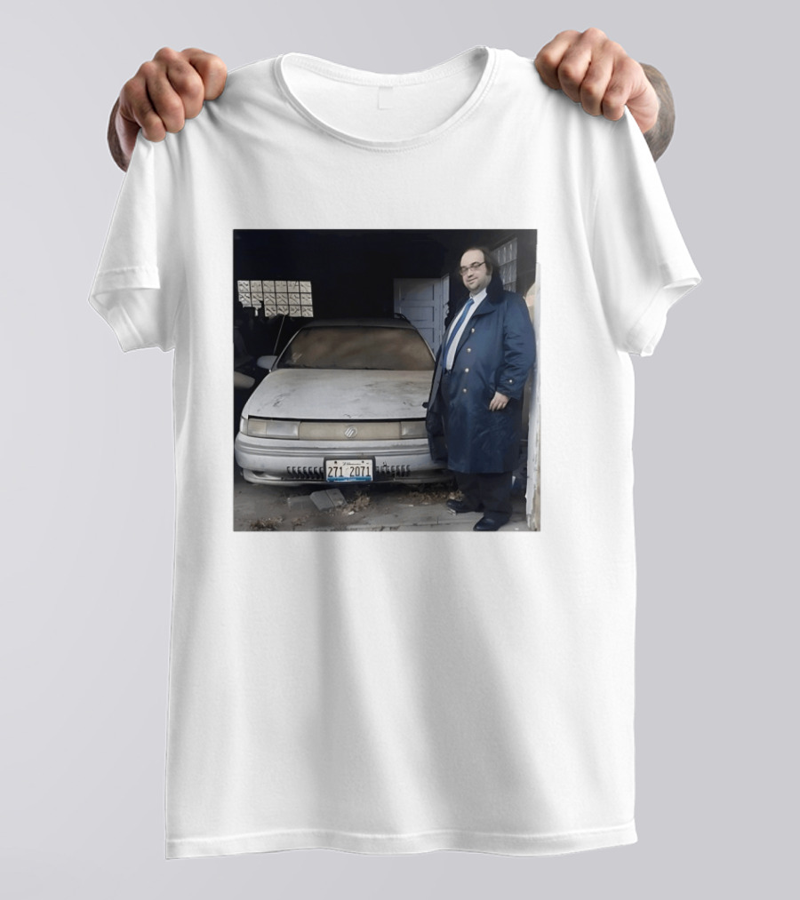 Mercury Sable Wagon 271 2071 Illinois License Plate Classic Scene T-Shirt