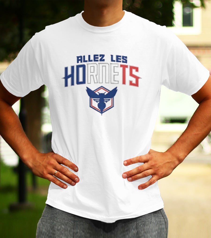 Allez Les Hornets Charlotte Buzzing Supporters T-Shirt