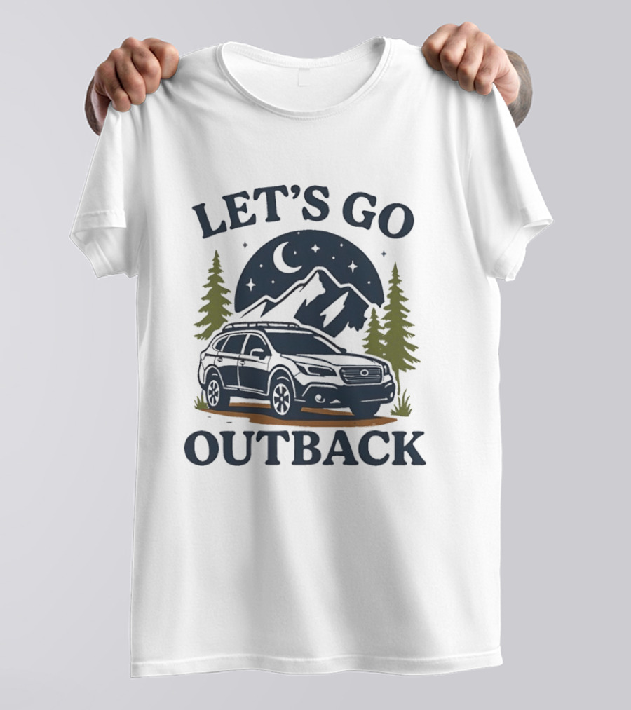 Let's Go Outback Car Night Adventure T-Shirt