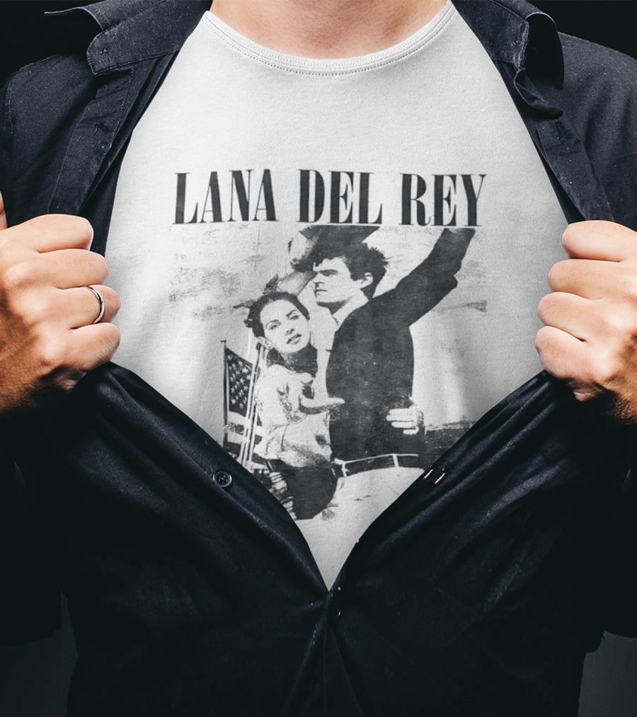 Lana Del Rey Vintage Music Photo T-Shirt