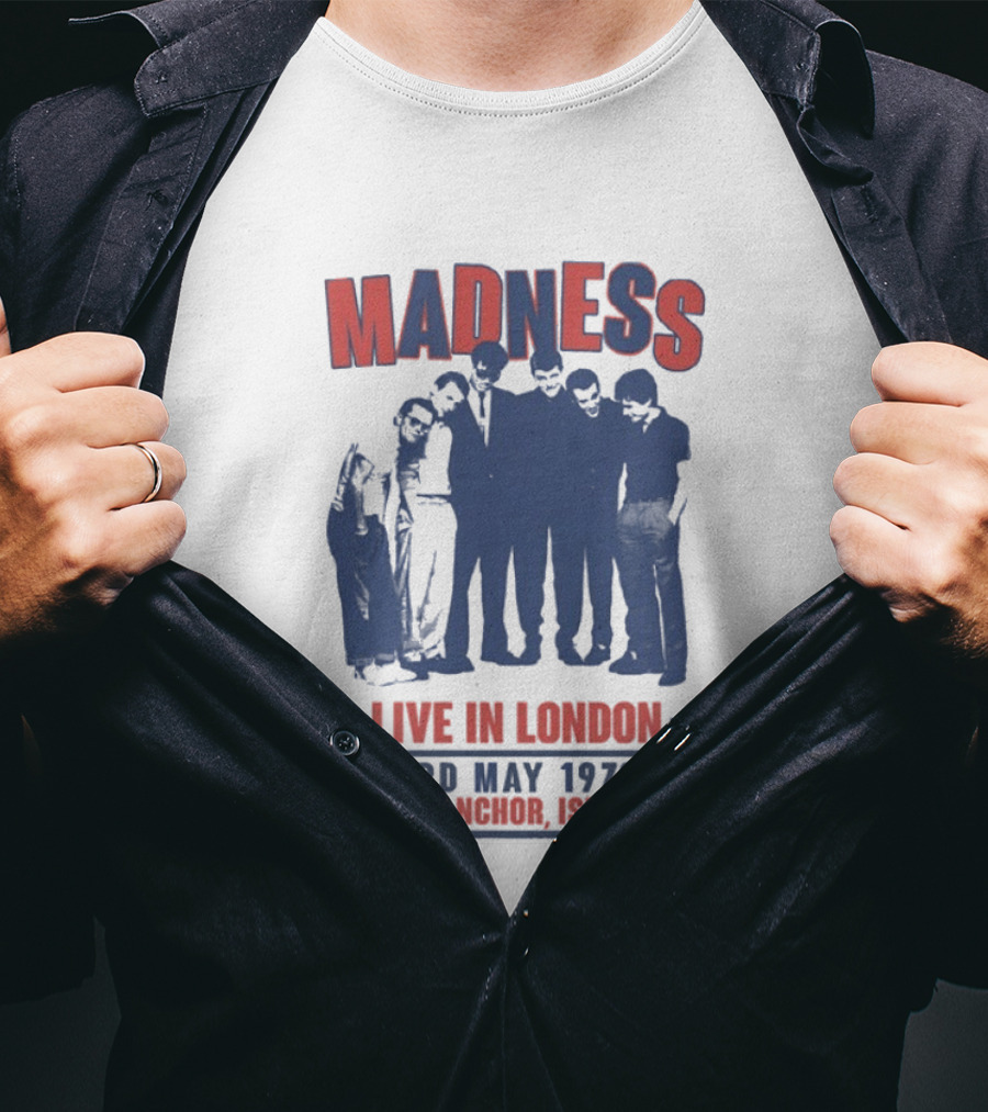 Madness Live In London 3rd May 1979 Hope And Anchor Islington T-Shirt