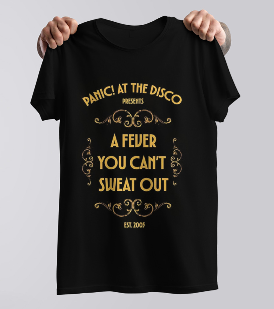 Panic At The Disco A Fever You Can't Sweat Out 2005 T-Shirt