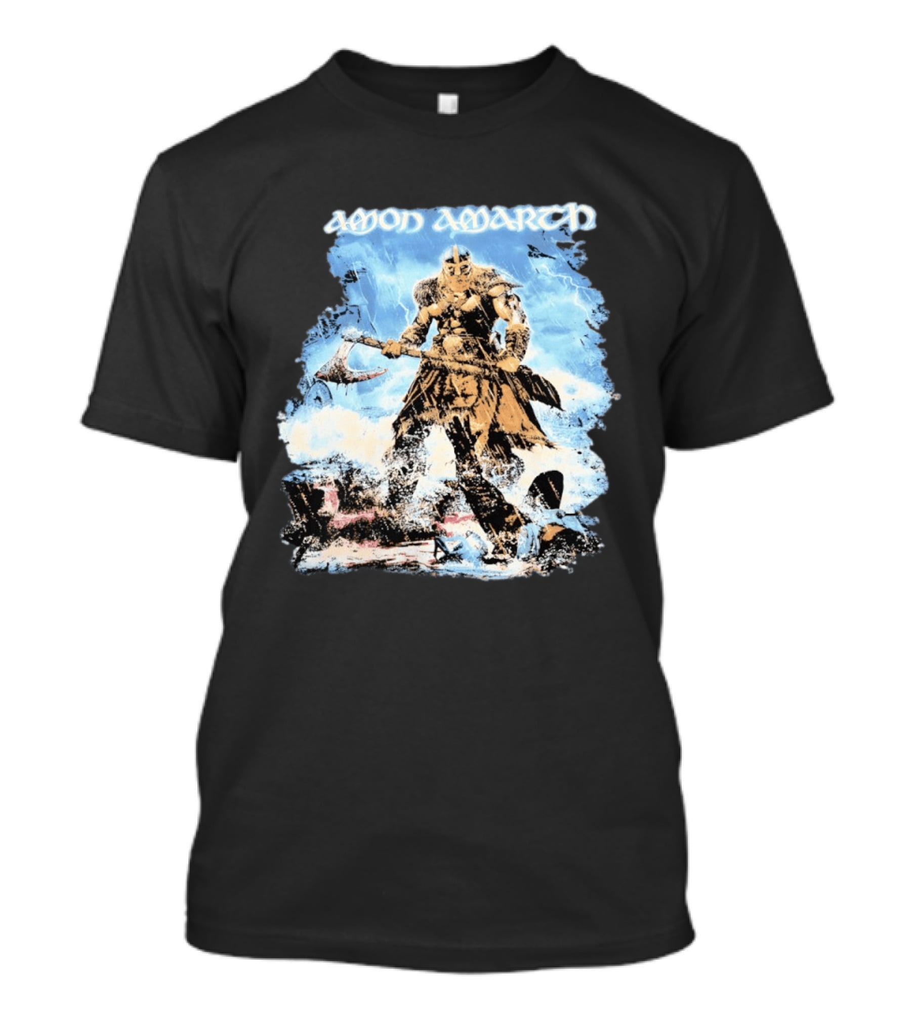 Amon Amarth Jomsviking Warrior With Axe T-Shirt