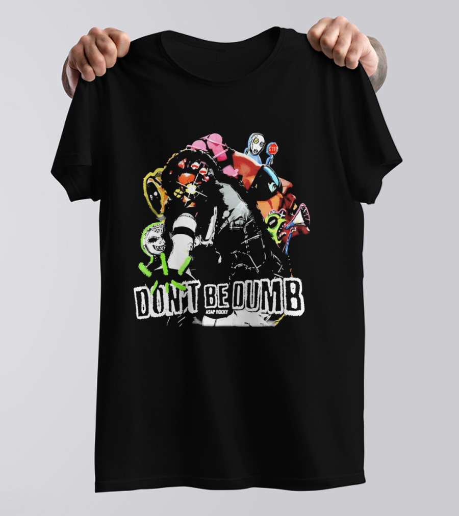 Asap Don't Be Dumb Colorful Robot 2026 T-Shirt