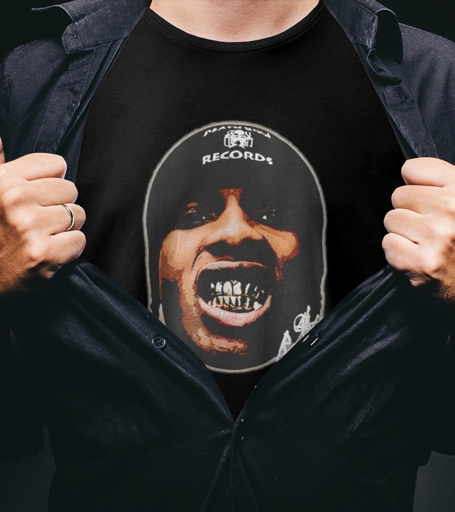 ASAP Rocky Rapper Big Face Harlem Records T-Shirt