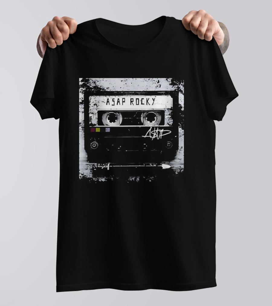 ASAP Rocky Classic Cassette Tape Retro Music T-Shirt