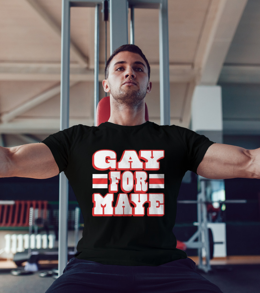 Gay For Maye New England Patriots Drake Maye T-Shirt