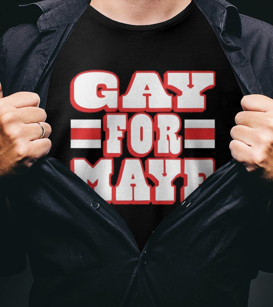 Gay For Maye New England Patriots Drake Maye T-Shirt