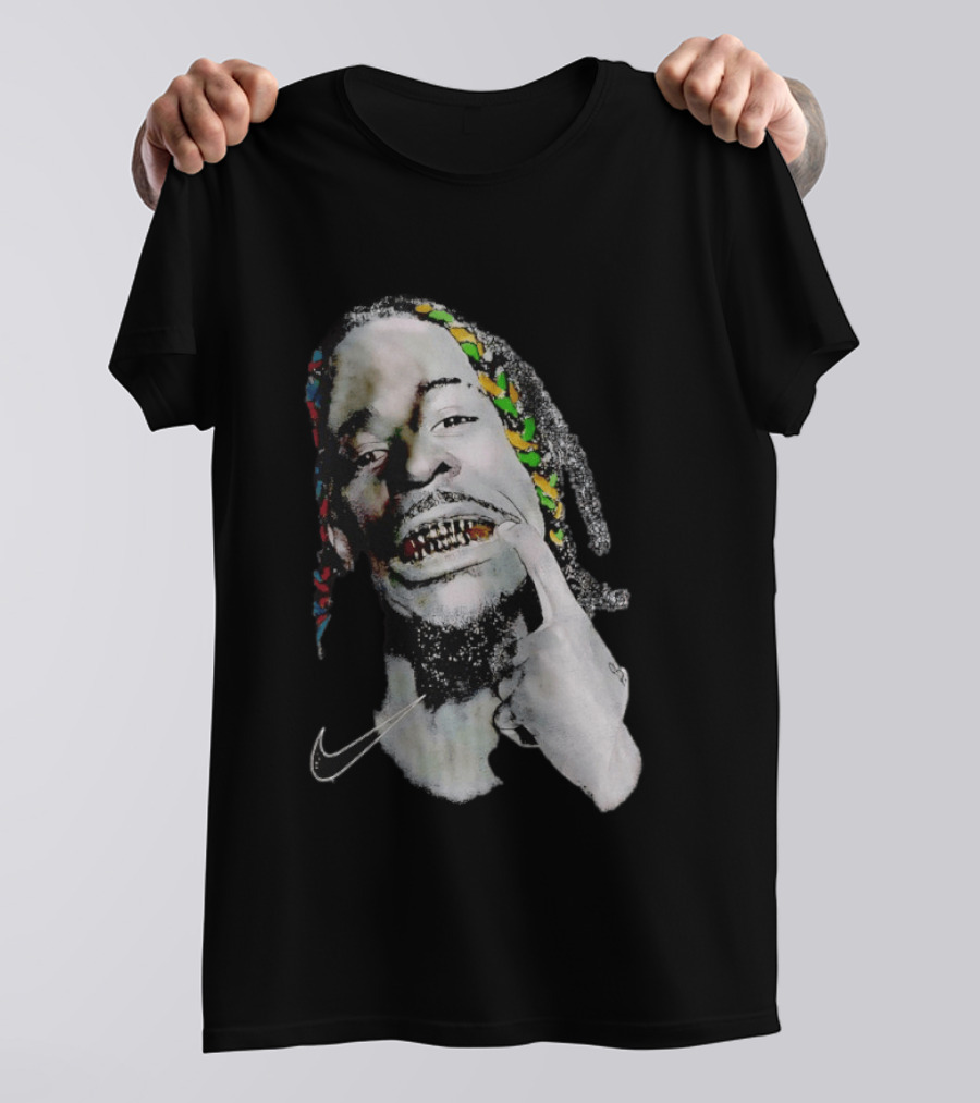 Ja Morant Max90 Nike Iconic Grills And Colorful Braids T-Shirt