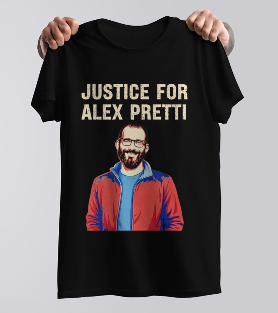 Justice For Alex Pretti Minnesota Anti ICE Protest T-Shirt