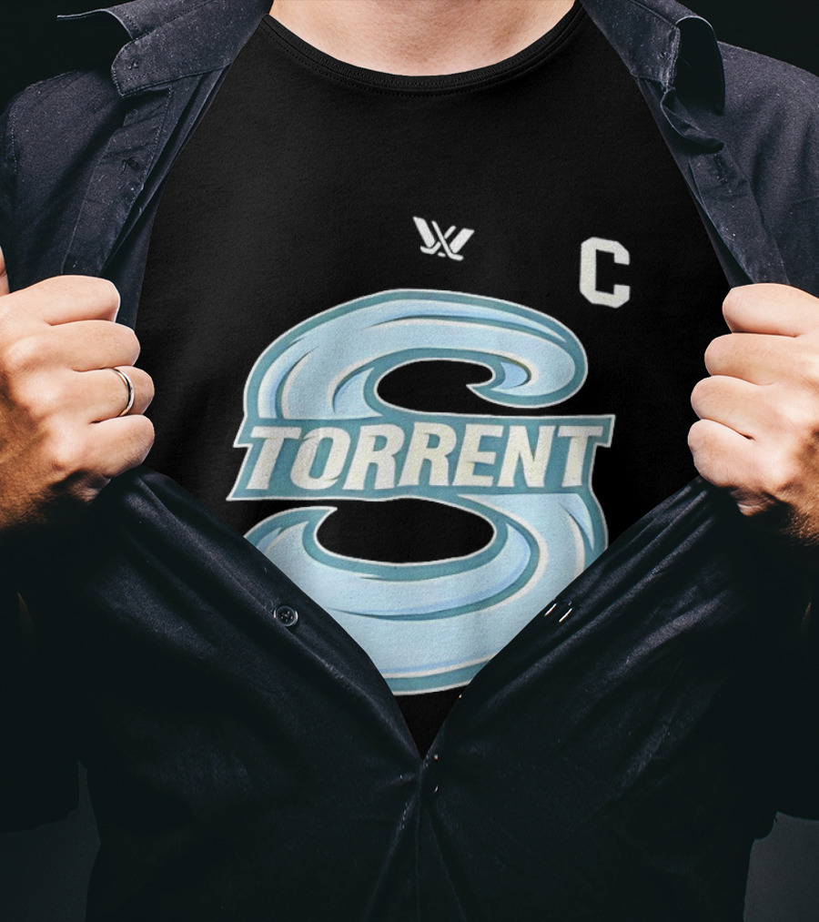 Seattle Torrent Hockey S With Crest And C T-Shirt