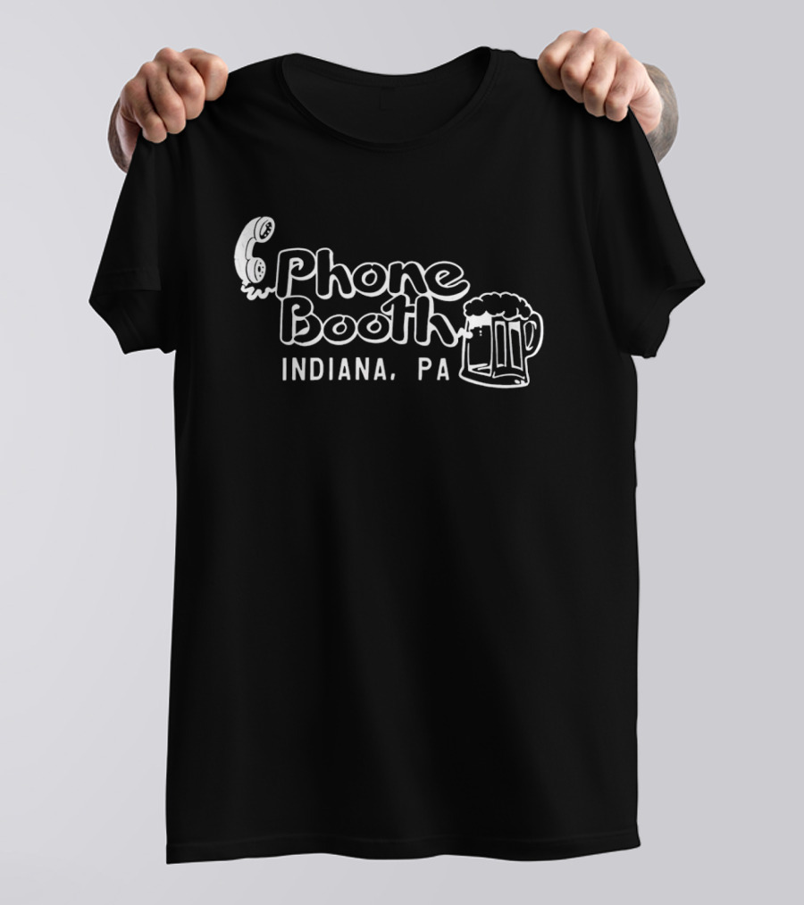 Phone Booth Indiana PA Beer T-Shirt