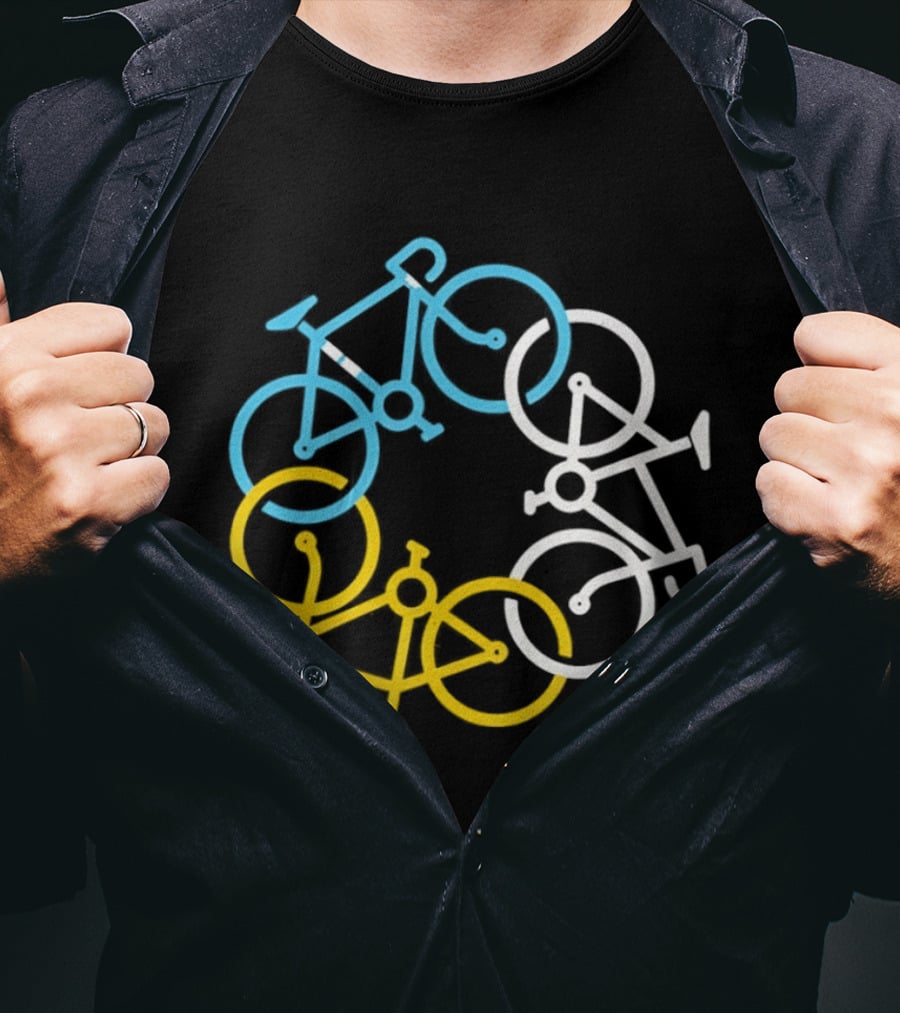 Twin Six Stronger Together Bicycles Trio Embrace T-Shirt