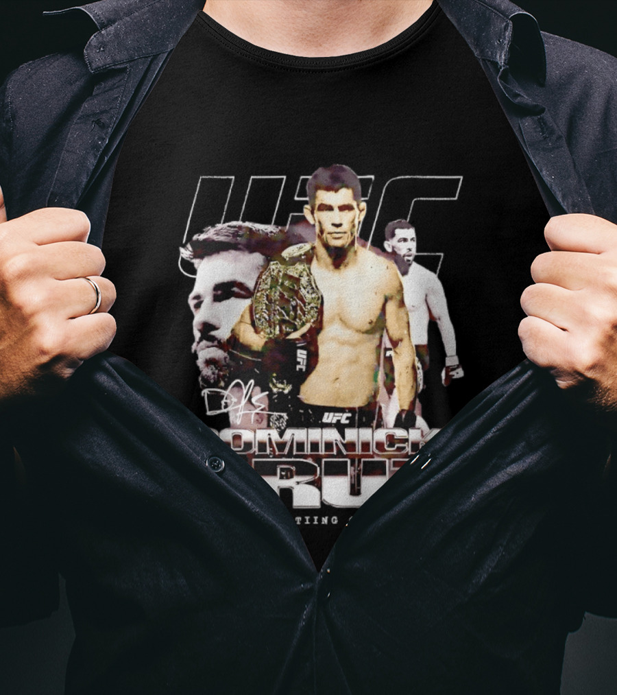 UFC Dominick Cruz Champion Legend Montage T-Shirt