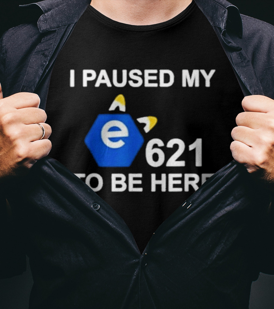 I Paused My E621 To Be Here Furry Meme Humor T-Shirt