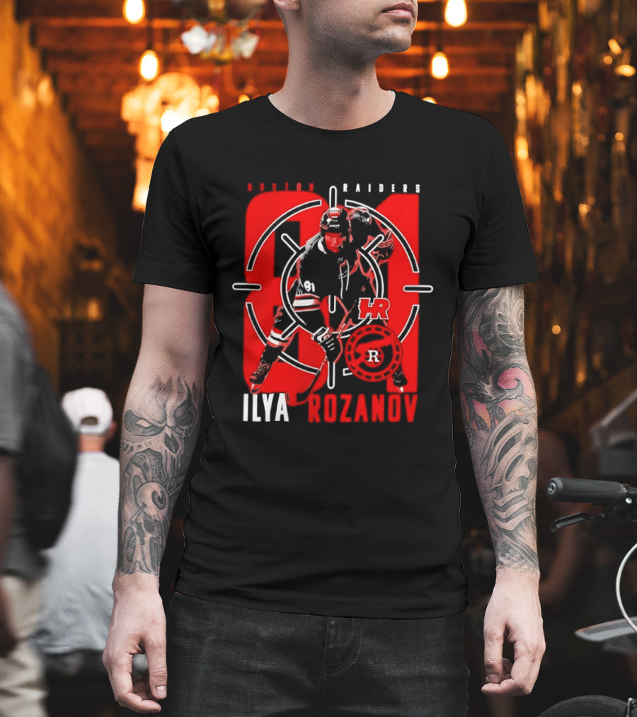 Boston Raiders Ilya Rozanov 81 HR Heated Rivalry Movie T-Shirt