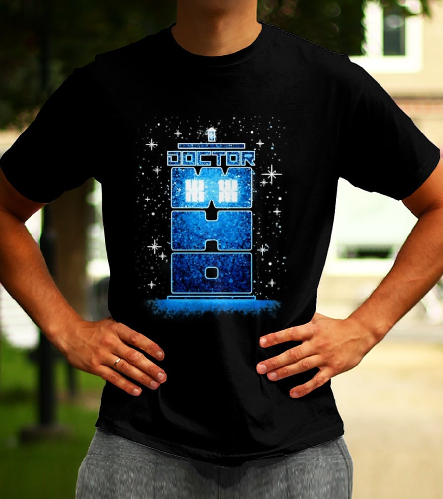 Doctor Who Tardis Galaxy Adventure Tech T-Shirt