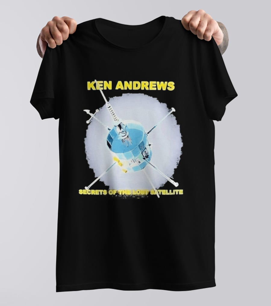 Ken Andrews Secrets Of The Lost Satellite T-Shirt