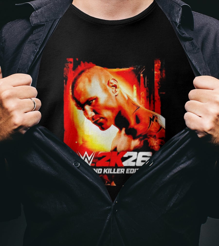 WWE 2K26 Randy Orton Legend Killer Edition Cover T-Shirt