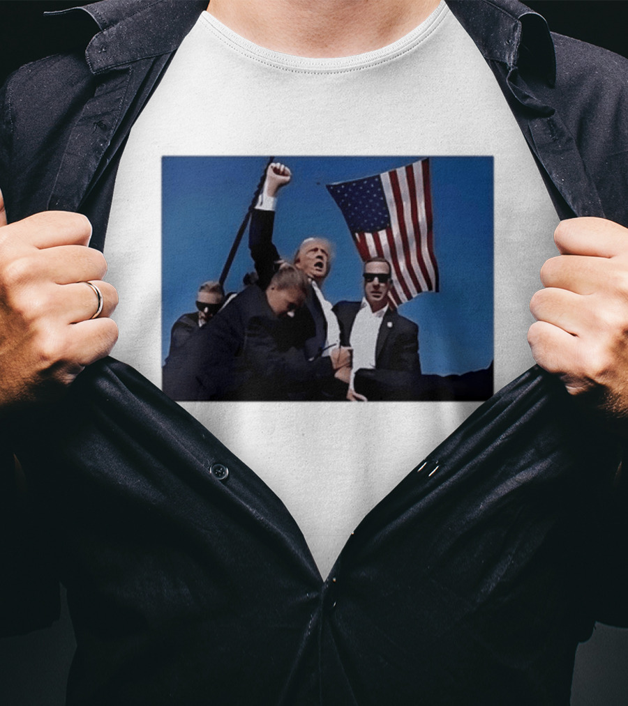 Donald Trump Take America Back 2024 American Flag T-Shirt