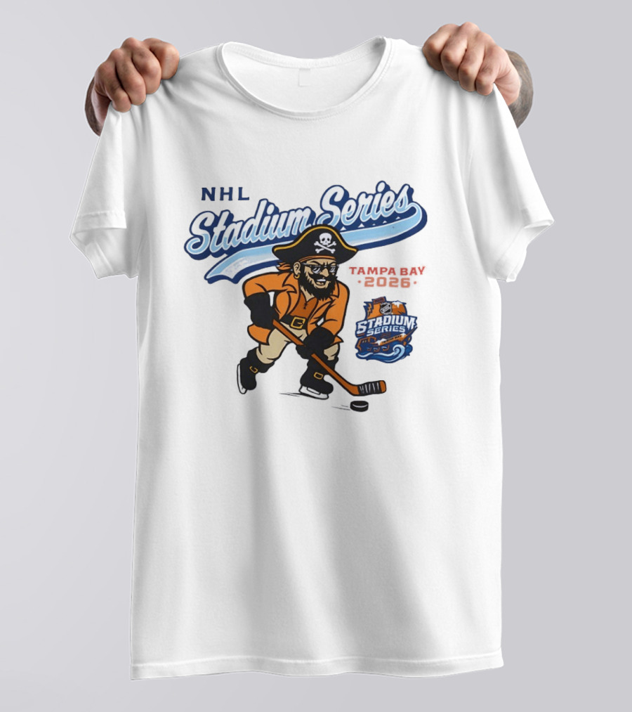 NHL Stadium Series Tampa Bay 2026 Pirate Hockey Event T-Shirt