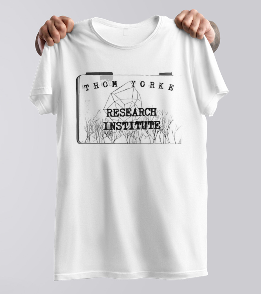 Thom Yorke Research Institute Geometric Structure Forest Scene T-Shirt