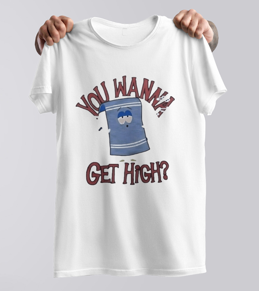 South Park Towelie You Wanna Get High T-Shirt