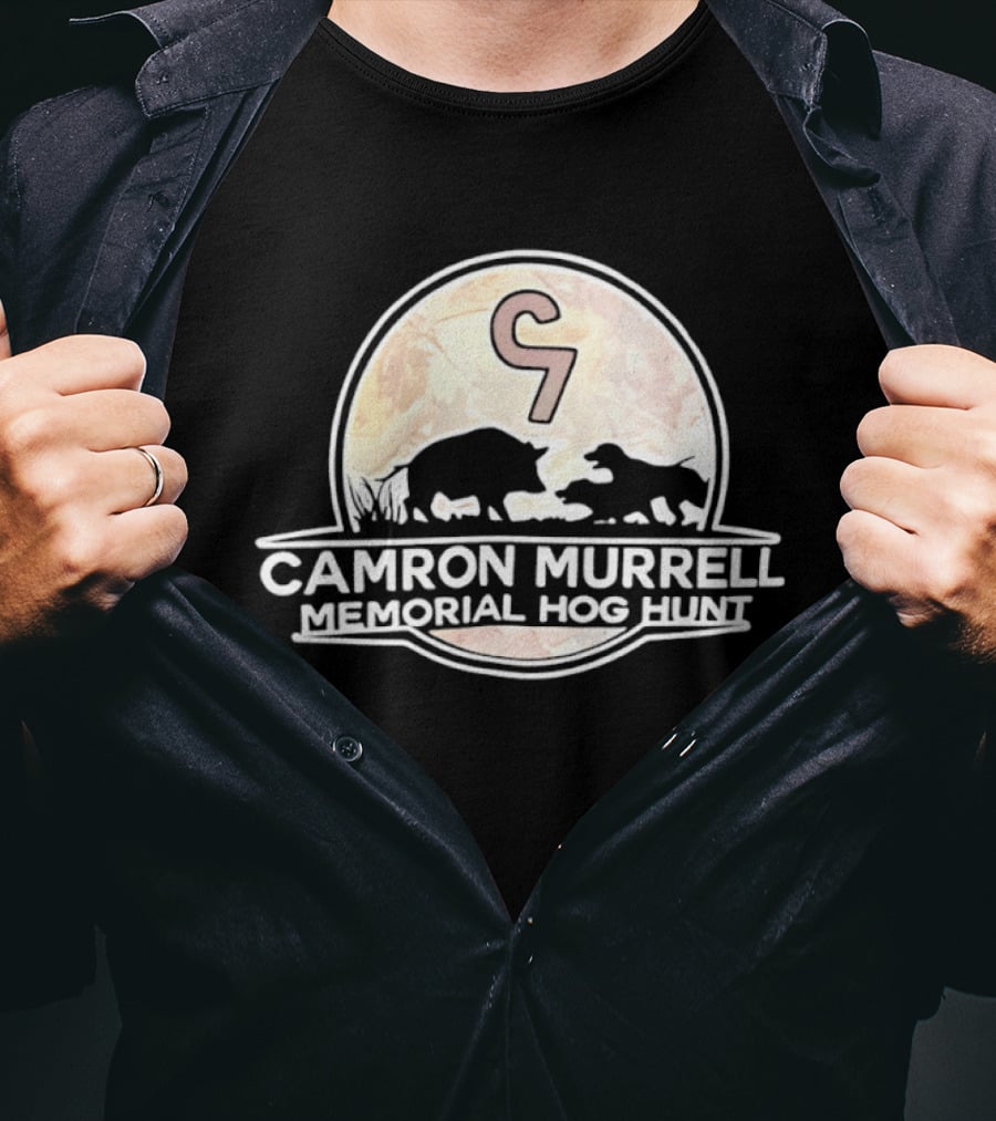 Camron Murrell Memorial Hog Hunt 7 Wild Boar T-Shirt
