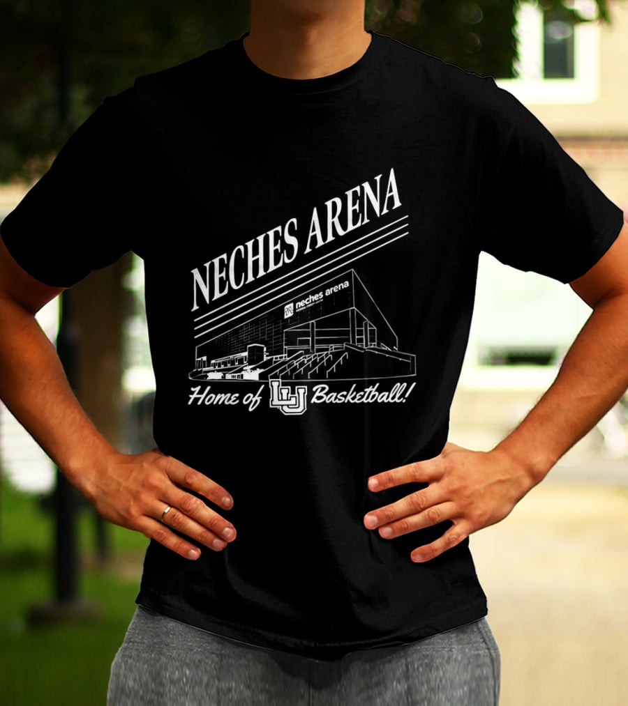 Neches Arena Home Of LU Basketball Lamar Cardinals T-Shirt