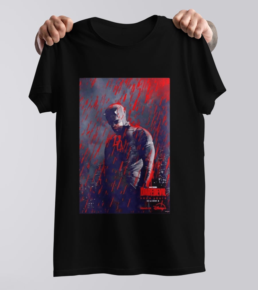 Daredevil Born Again Season 2 Premiering March 24 2026 Disney Plus T-Shirt