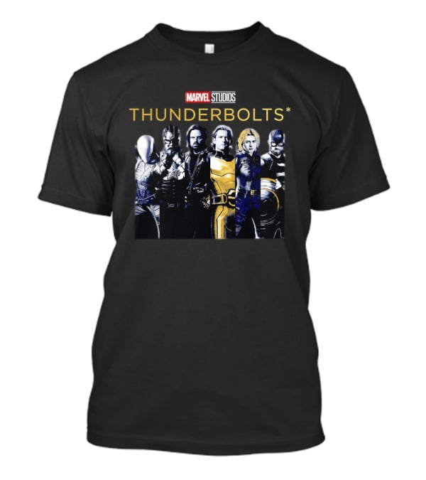 Marvel Studios Thunderbolts Superhero Ensemble T-Shirt