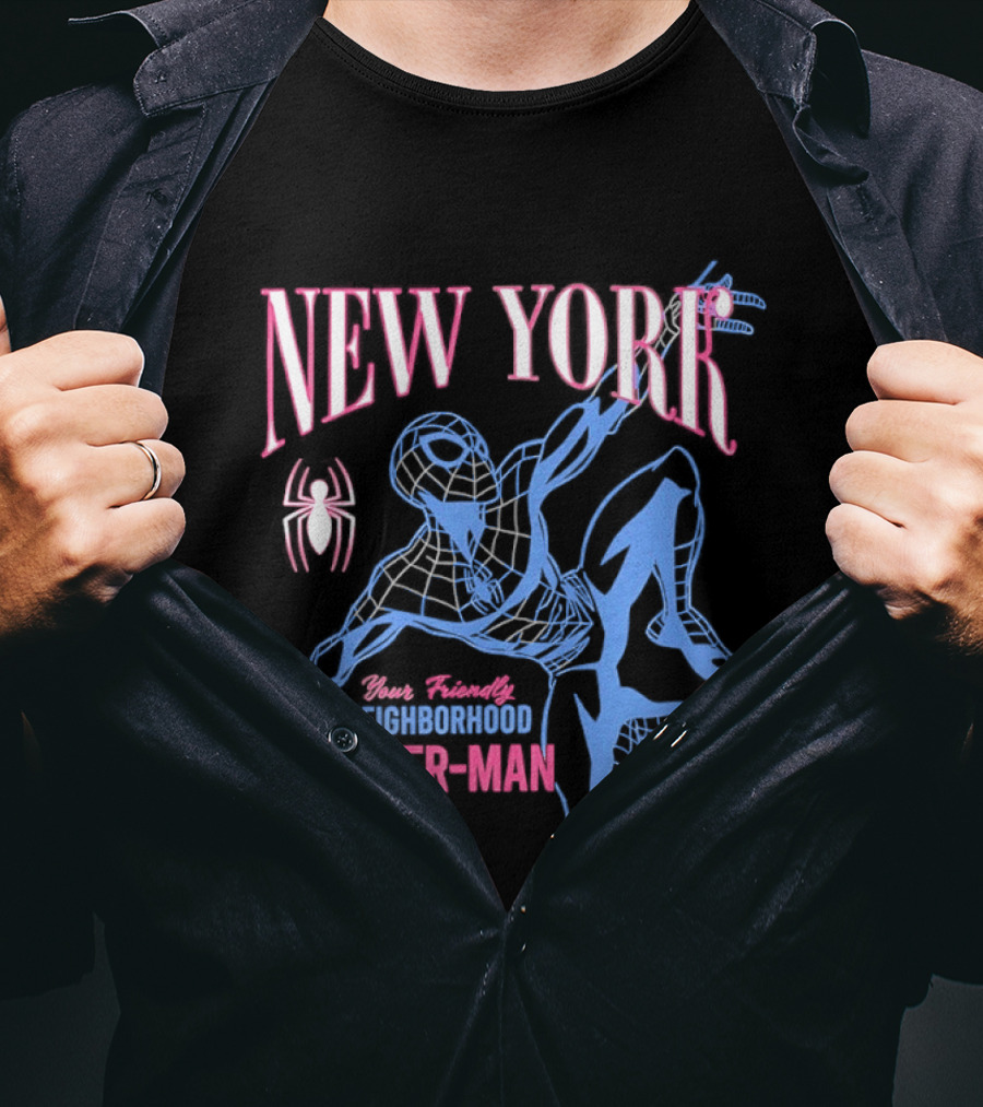 Spider Man New York Your Friendly Neighborhood T-Shirt
