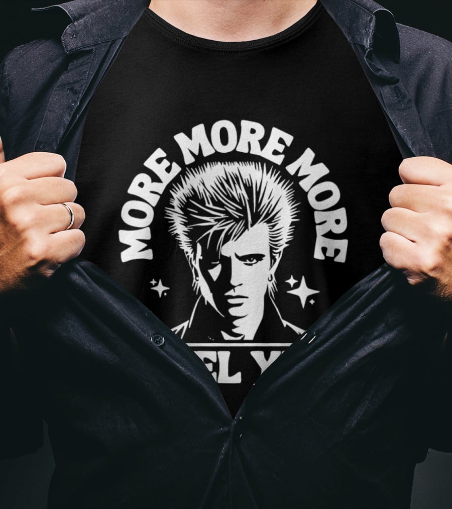 More More More Rebel Yell Billy Idol Est 1983 Retro Music T-Shirt