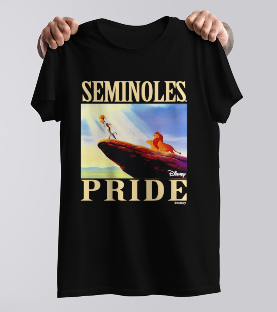 Seminoles Pride Florida State Disney Lion King Scene T-Shirt
