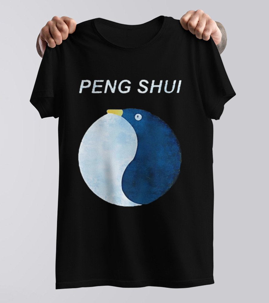 Peng Shui Feng Shui Penguin Yin Yang T-Shirt